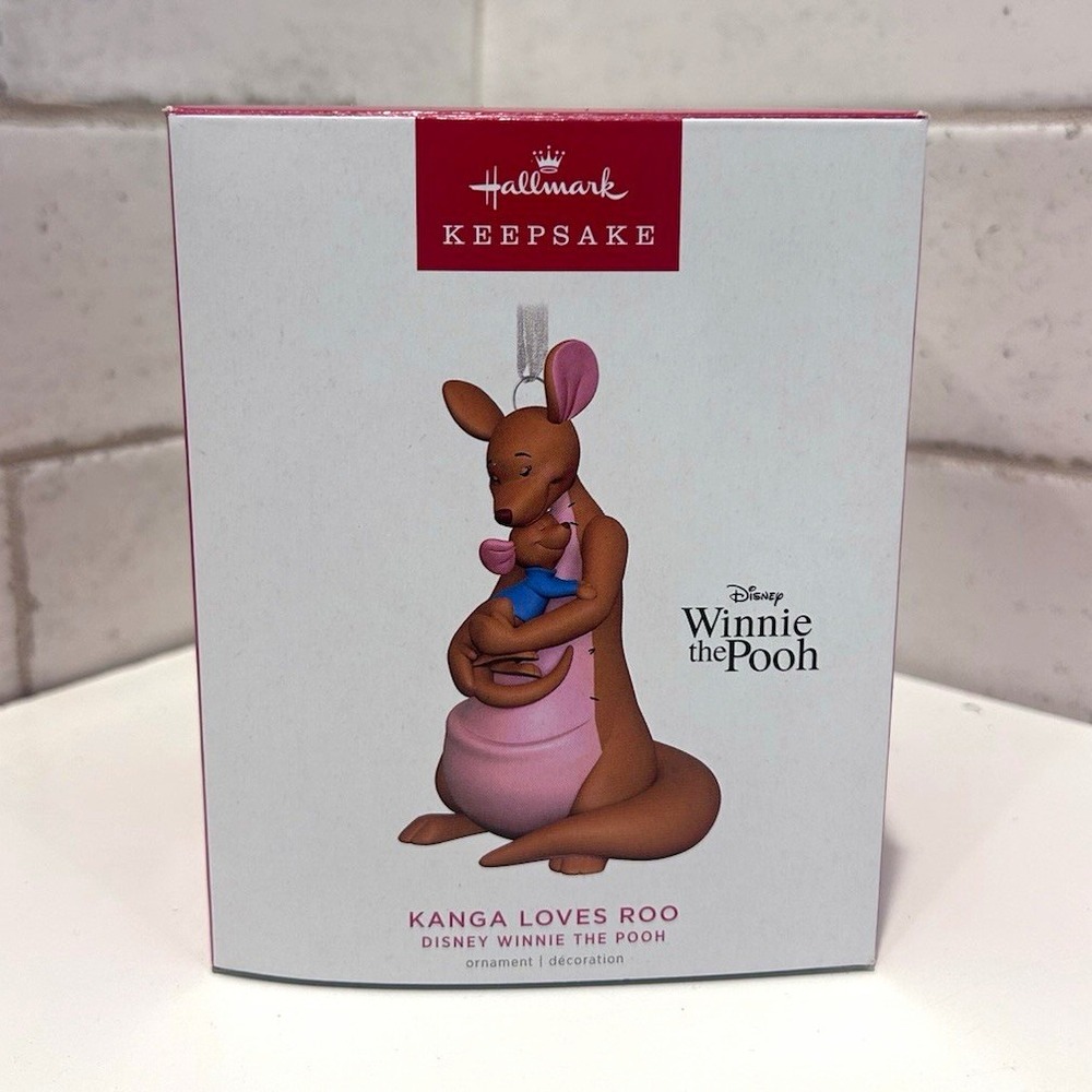 Hallmark Keepsake Disney Winnie the Pooh Kanga Loves Roo Porcelain Ornament